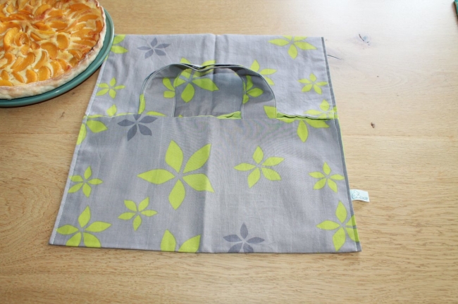 Sac à tarte vert et taupe