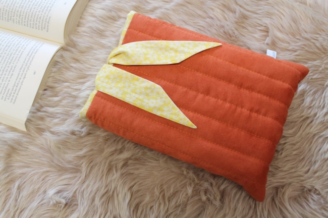 Grande pochette livre terracotta 4
