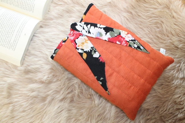Grande pochette livre terracotta 5