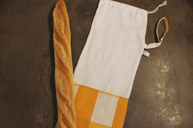 Sac à pain orange 3