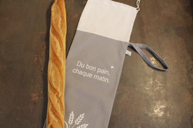 Sac à pain gris 2